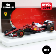 Ön Sipariş - 1/18 BBR Ferrari SF25 F1 China GP - polyfoam SPRINT RACE Leclerc - P18267A16 / BBR251816