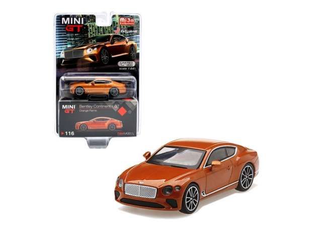 1/64 Bentley Continental GT, orange flame