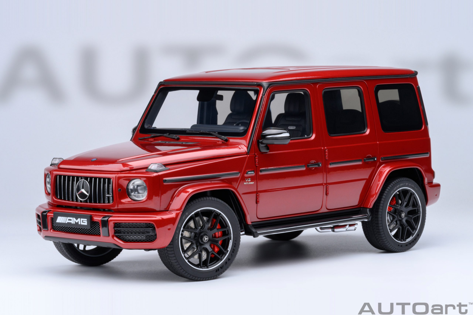 1/18 AUTOart Mercedes-AMG G63 2019 (Designo Cardinal Red Metallic