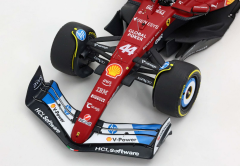 Ön Sipariş - 1/18 BBR Ferrari SF25 F1 Miami GP Special Livery Lewis Hamilton - polyfoam - P18267B44 / BBR251944
