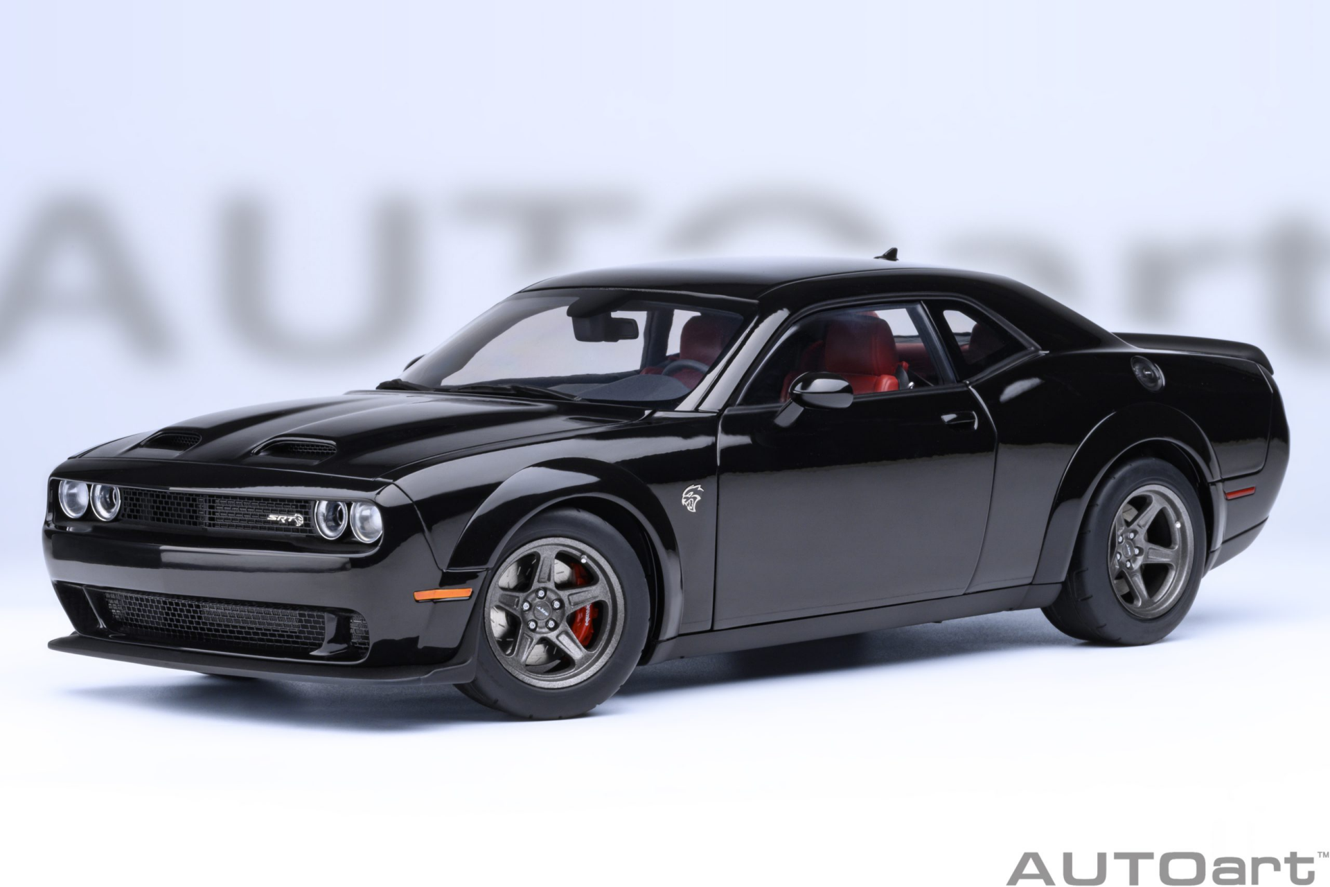 1/18 AUTOart Dodge Challenger SRT Superstock 2023 (Pitch Black)