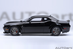 1/18 AUTOart Dodge Challenger SRT Superstock 2023 (Pitch Black)