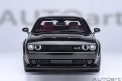 1/18 AUTOart Dodge Challenger SRT Superstock 2023 (Pitch Black)