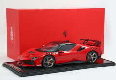 Ön Sipariş - 1/12 BBR Ferrari SF90XX Stradale Rosso Corsa 322 - BBR1220C