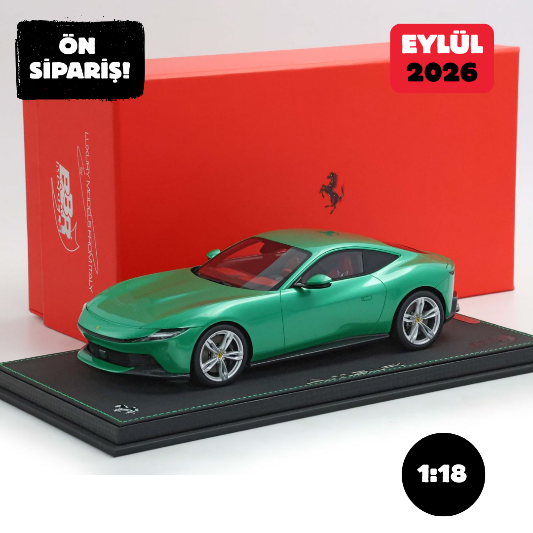 Ön Sipariş - 1/18 BBR Ferrari Amalfi Verde Nurburgring - P18272G