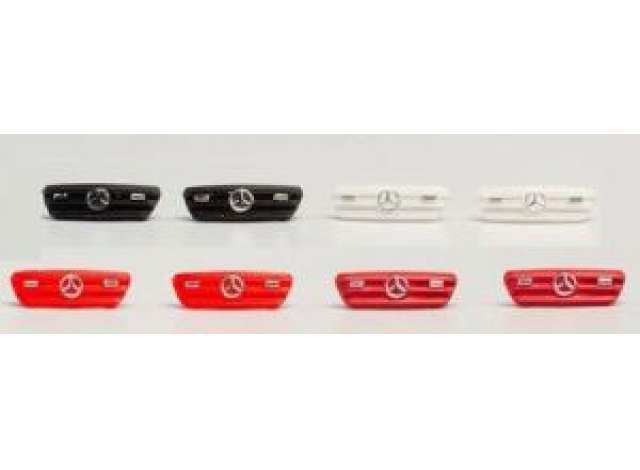 1/87 Mercedes Benz Sprinter `18 grill/ Frontblitzern (4x2 st.), black/white/orange/red