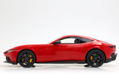 Ön Sipariş - 1/18 BBR Ferrari Amalfi Rosso Corsa with black rims - P18272A1