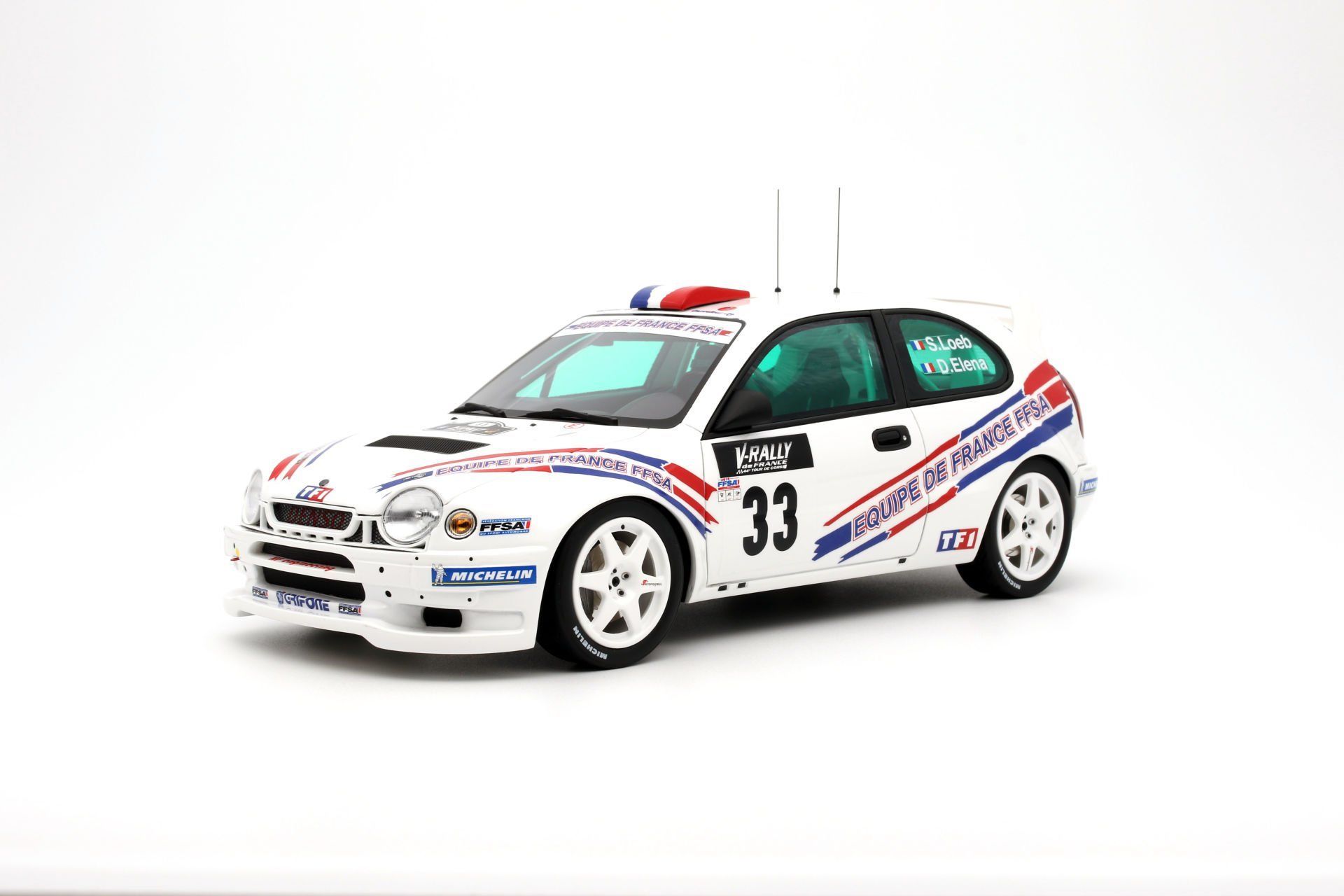 OTTO-MOBILE - TOYOTA - COROLLA WRC N 33 RALLY TOUR DE COURSE 2000 S.LOEB - D.ELENA