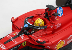 Ön Sipariş - 1/18 BBR Ferrari SF 23 - Hamilton - Polyfoam pack Fiorano test 2025 - car n. 44 - BBR231T44 / BBR2318T44