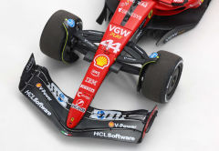 Ön Sipariş - 1/18 BBR Ferrari SF 23 - Hamilton - Polyfoam pack Fiorano test 2025 - car n. 44 - BBR231T44 / BBR2318T44