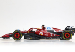 Ön Sipariş - 1/18 BBR Ferrari SF25 Monaco livery for 75 years with Shell Hamilton - Polyfoam - P18267C44 / BBR252044