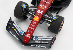 Ön Sipariş - 1/18 BBR Ferrari SF25 Monaco livery for 75 years with Shell Hamilton - Polyfoam - P18267C44 / BBR252044