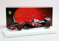 Ön Sipariş - 1/18 BBR Ferrari SF25 Monaco livery for 75 years with Shell Hamilton - Polyfoam - P18267C44 / BBR252044