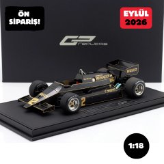 Ön Sipariş - 1/18 GP REPLICAS Nigel Mansell Lotus 93T #12 Test Formula 1 1983 500 pcs LIMITED - GP141BWD