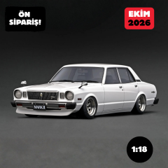 Ön Sipariş - 1/18 Ignition Toyota MarkⅡ Sedan Grande (MX41) White - IG3426