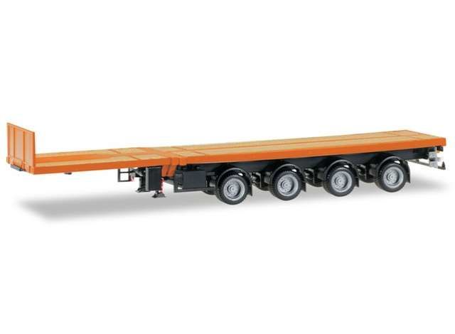 1/87 Nooteboom Teletrailer with 4 Axle, orange