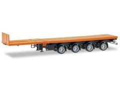 1/87 Nooteboom Teletrailer with 4 Axle, orange
