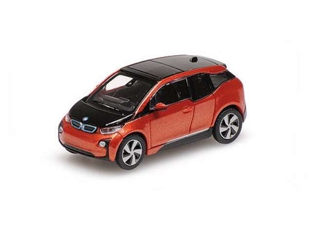 2014 BMW I3, red