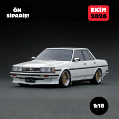 Ön Sipariş - 1/18 Ignition Toyota CRESTA Super Lucent TWINCAM24 (GX71) White - IG3828