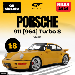 Ön Sipariş - 1/8 GT Spirit PORSCHE 911 (964) Turbo S, Yellow - GTS801701