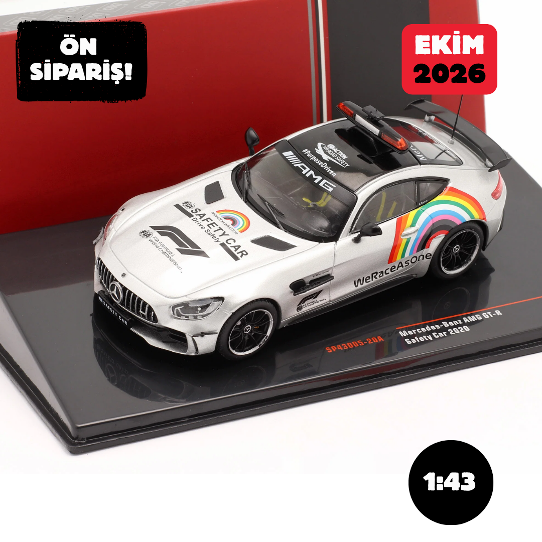 Ön Sipariş - 1/43 IXO Mercedes-Benz AMG GT-R Safety Car formula 1 2020 - SP43005-20A