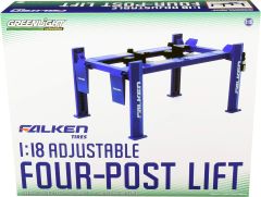 GREENLIGHT - ACCESSORIES - FALKEN GARAGE SET OFFICINA - PONTE SOLLEVATORE AUTO - FOUR POST LIFT