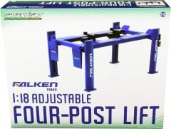 GREENLIGHT - ACCESSORIES - FALKEN GARAGE SET OFFICINA - PONTE SOLLEVATORE AUTO - FOUR POST LIFT