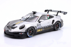 Ön Sipariş - 1/18 IXO Porsche 911 (992) GT3 Cup #911 Porsche Supercup Imola 2022 Jorge Lorenzo - LEGT18-22CUP007