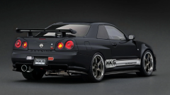 IGNITION-MODEL - NISSAN HKS R34 BLACK