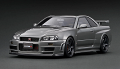 IGNITION-MODEL - NISSAN NISMO CRS VERSION R34 GUN METALLIC