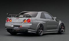IGNITION-MODEL - NISSAN NISMO CRS VERSION R34 GUN METALLIC