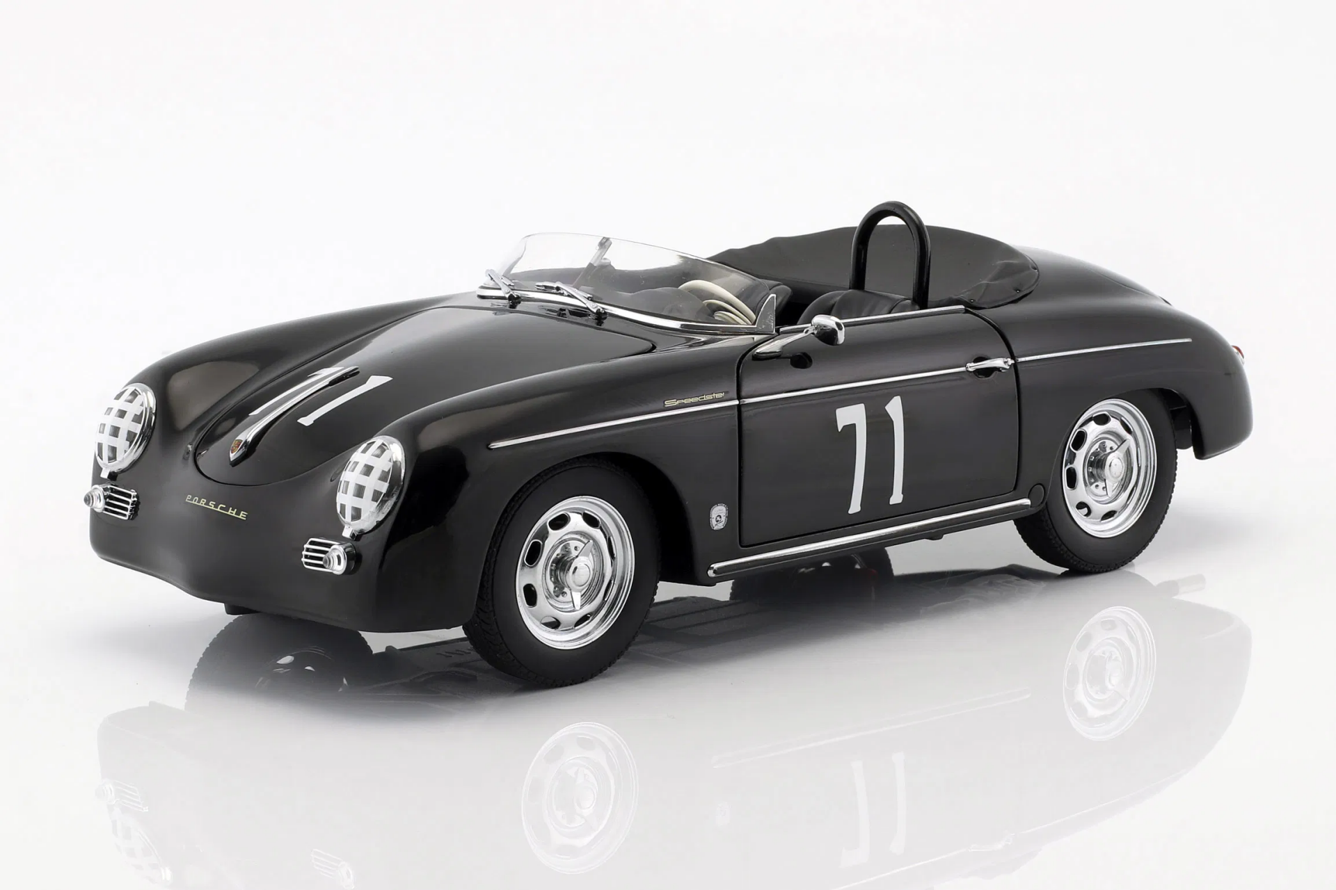 AUTOART - PORSCHE - 356 SPEEDSTER SPIDER N 71 STEVE Mc QUENN 1968