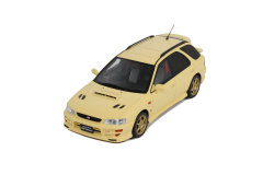 Ön Sipariş - 1/18 OTTO Subaru Impreza WRX STI Version VI Sport Wagon Cashmere Yellow 1999 - OT1198