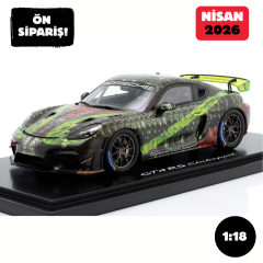 Ön Sipariş - 1/18 SPARK Porsche 718 Cayman GT4 RS Clubsport (982) Hunter multicolour - WAP0216020TCAY