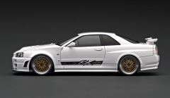 IGNITION-MODEL - NISSAN R34 GReddy 34RX WHITE