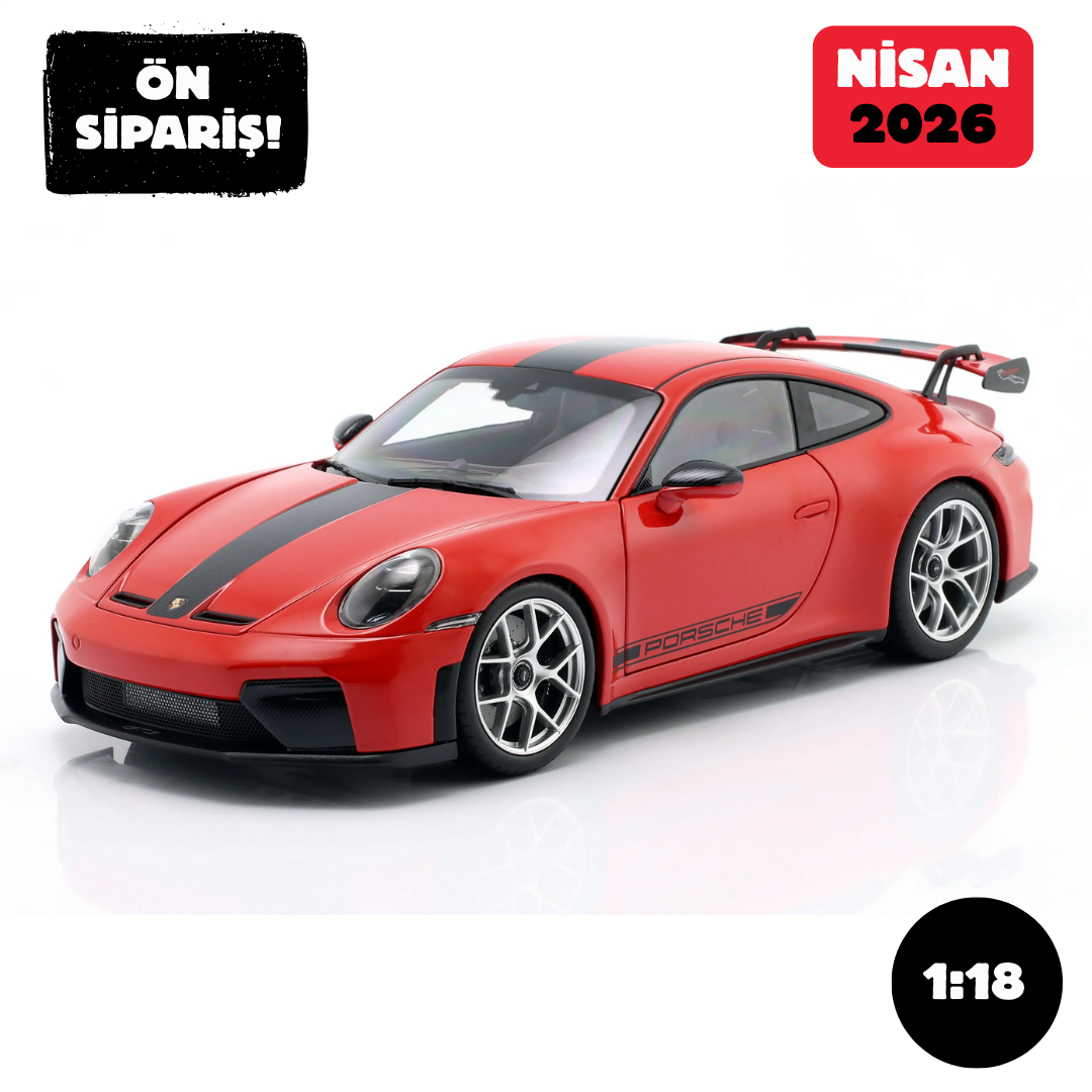 Ön Sipariş - 1/18 NOREV Porsche 911 GT3 (992.2) Year 2025 Indian red - WAP0215250TGT3