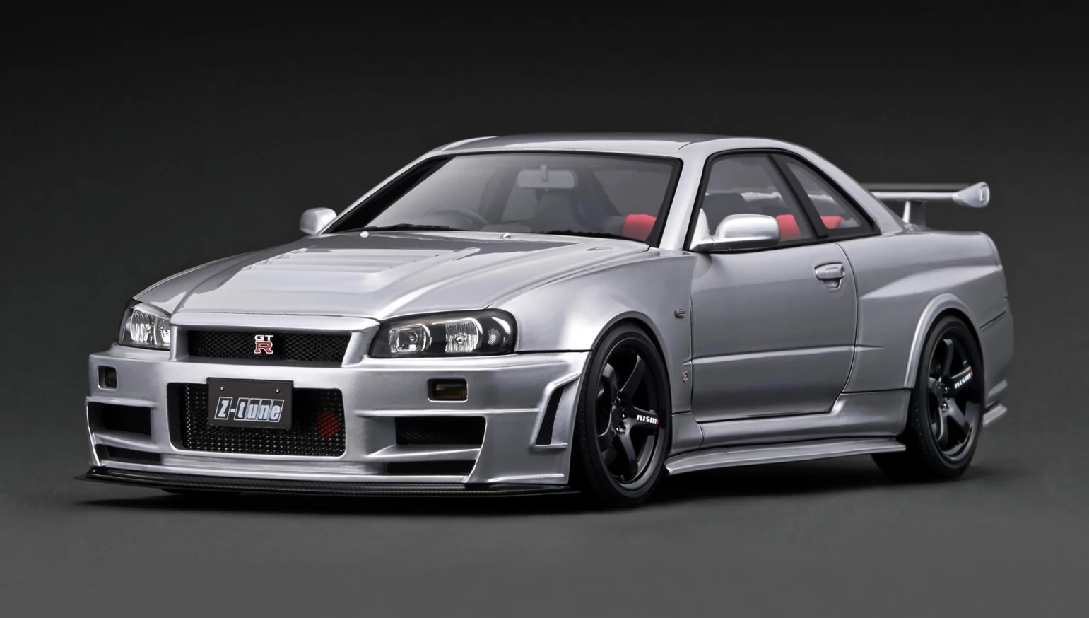 IGNITION-MODEL - NISSAN Z-TUNE R34 SILVER