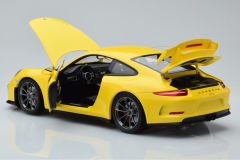 MINICHAMPS - PORSCHE - 911 991 GT3 COUPE 2013 - SILVER WHEELS