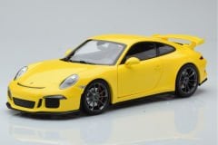 MINICHAMPS - PORSCHE - 911 991 GT3 COUPE 2013 - SILVER WHEELS