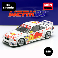 Ön Sipariş - 1/18 WERK83 BMW M3 GTR (E36) #7 24h Daytona 1997 Duez, Quester, Said, Oestreich - W18051005
