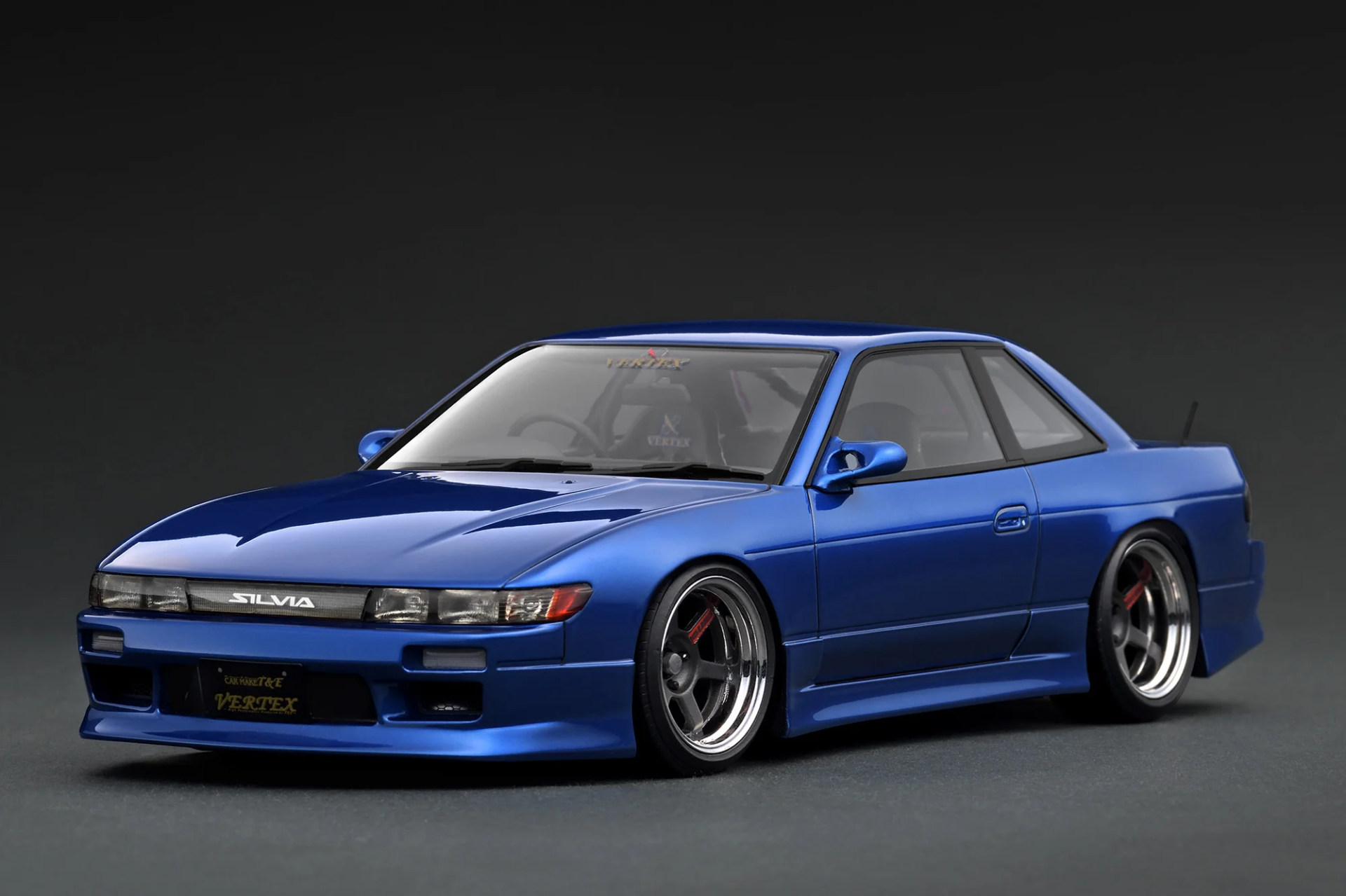 1/18 IGNITION IG3587 VERTEX S13 Silvia Blue Metallic