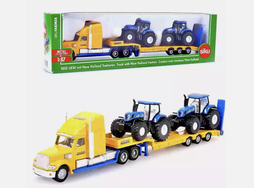 1:87 Siku 1837/1805 Farmer John Deere/New Holland Tractors