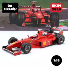 Ön Sipariş - 1/18 WERK83 M. Schumacher Ferrari F300 #3 Winner Italian GP formula 1 1998 - W18033005
