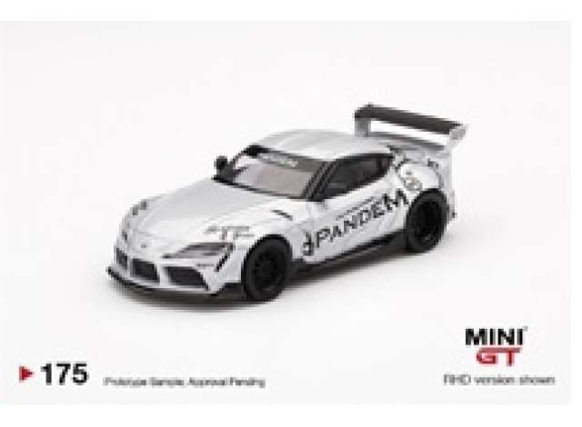 Pandem Toyota GR Supra V1.0, silver