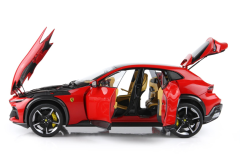 Ön Sipariş - 1/18 BBR-MODELS - FERRARI - PUROSANGUE SUV PANORAMIC ROOF 2022