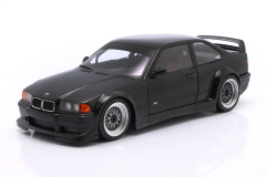Ön Sipariş - 1/18 WERK83 BMW M3 E36 GTR Plain Body Version black - W18051002