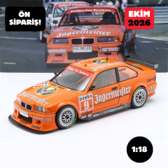 Ön Sipariş - 1/18 WERK83 BMW 325i Coupe E36 DTM Jägermeister #9 DTM 1993 Armin Hahne - W1800701