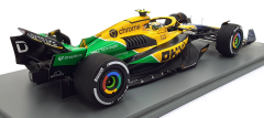 Ön Sipariş - 1/18 SPARK McLaren F1 MCL38 #4 Lando Norris 4th Monaco GP 2024 Special Livery