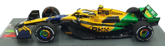 Ön Sipariş - 1/18 SPARK McLaren F1 MCL38 #4 Lando Norris 4th Monaco GP 2024 Special Livery