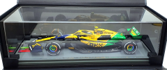 Ön Sipariş - 1/18 SPARK McLaren F1 MCL38 #4 Lando Norris 4th Monaco GP 2024 Special Livery